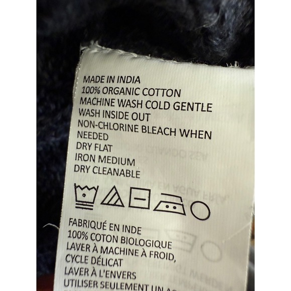 Prana Felicia Tunic Sweater– Coal Gray,‎ Size Large - Picture 14 of 14